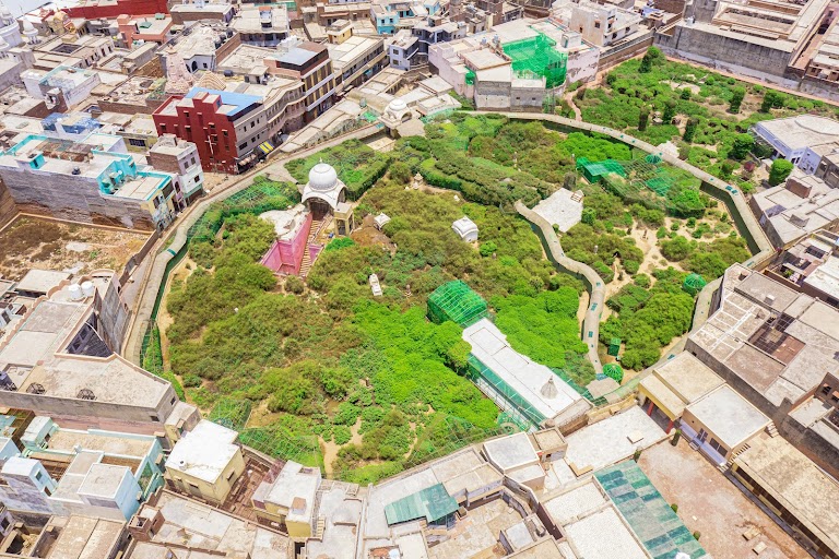 seva kunj aerial view