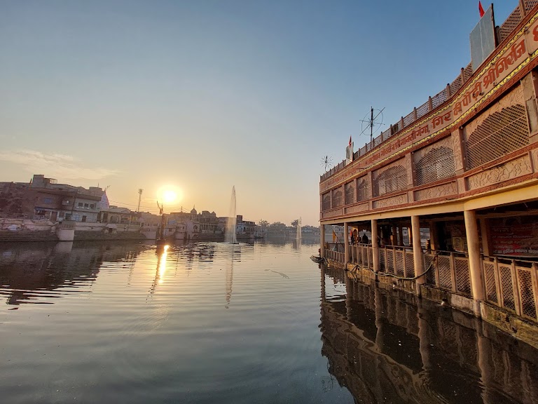 view of mansi ganga