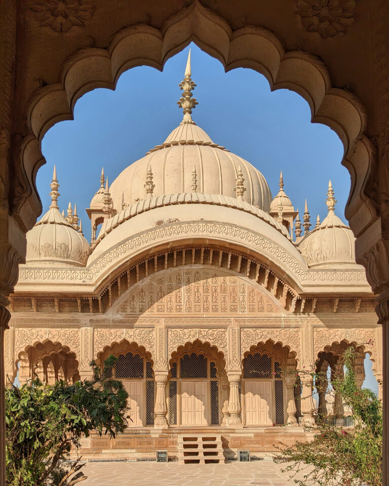 gate view of kusum sarovar