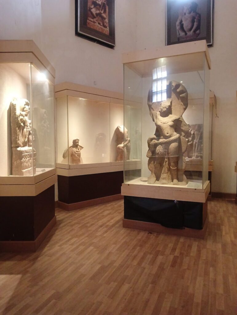 Artifacts at Mathura government museum