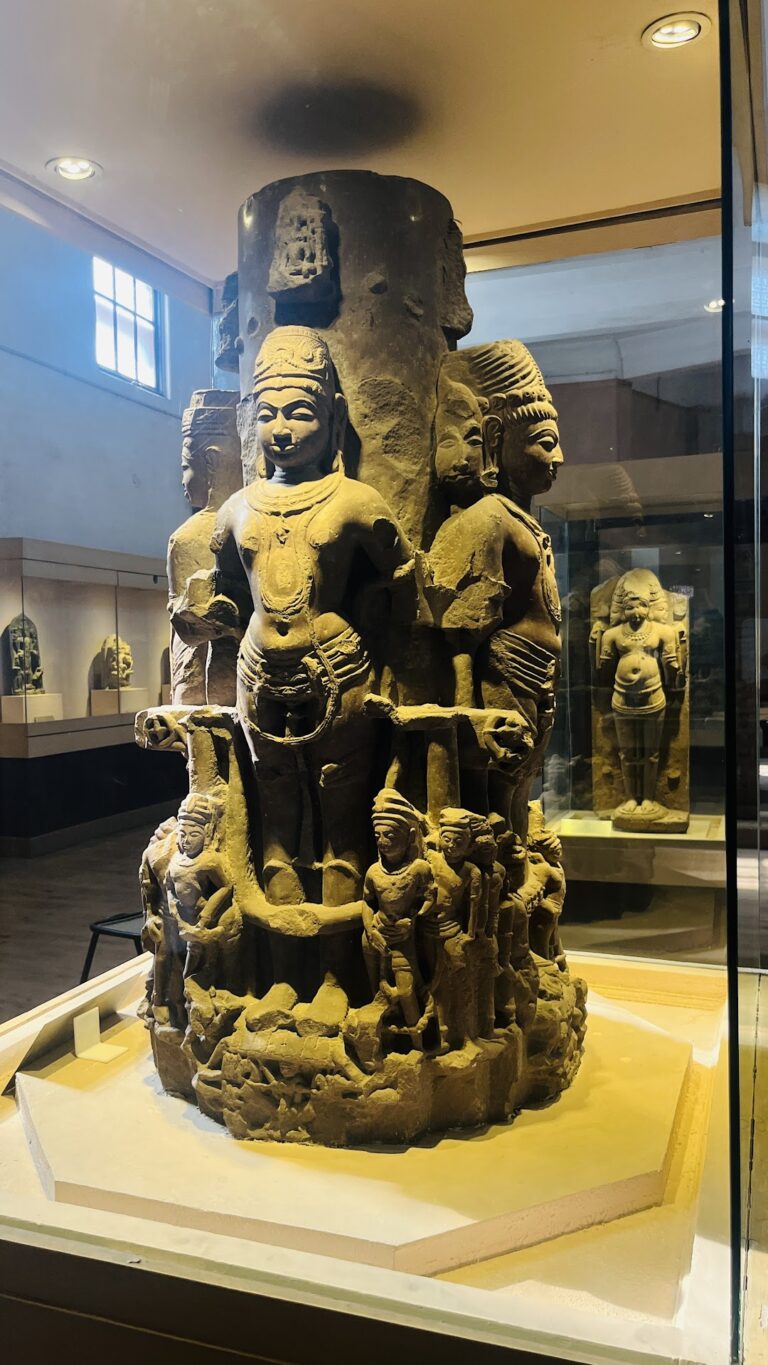 Artifacts at Mathura government museum