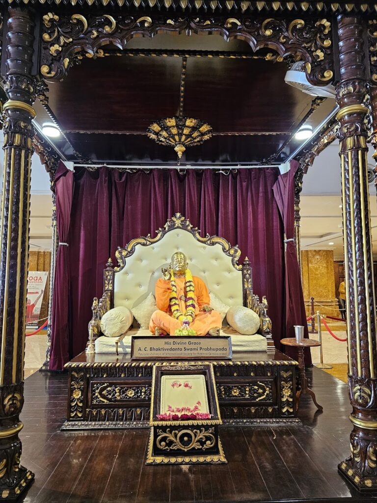 A. C. Bhaktivedanta Swami Prabhupada in chandrodaya mandir